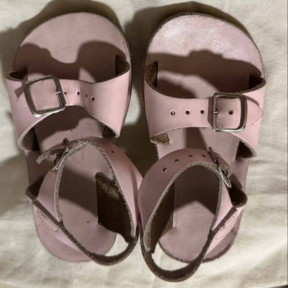 Salt Water Sandals by Hoy - Light Pink Kids Sandals